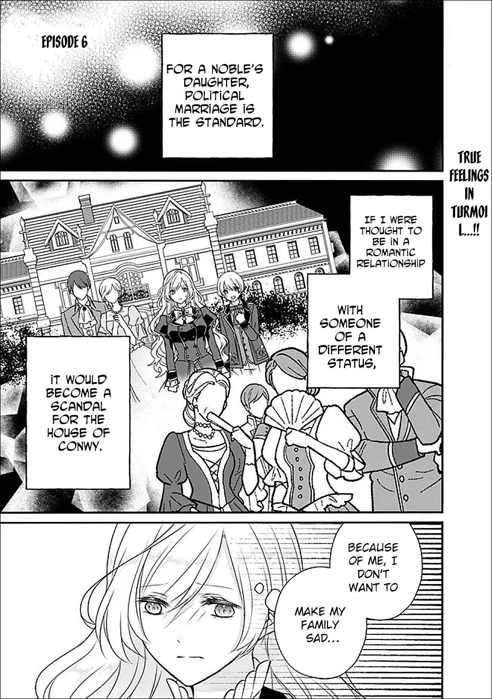 The Prophesied Villainess and the Butler Who Vows to Save Her. Chapter 6 page 1 - 