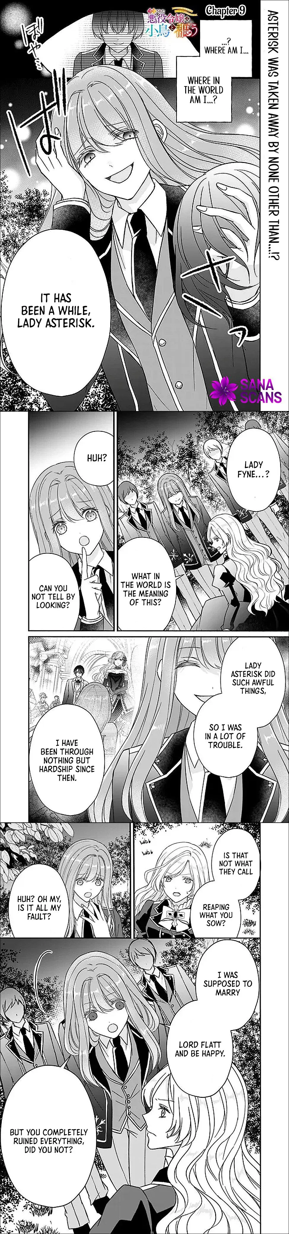 The Prophesied Villainess and the Butler Who Vows to Save Her. Chapter 9 page 1 - 