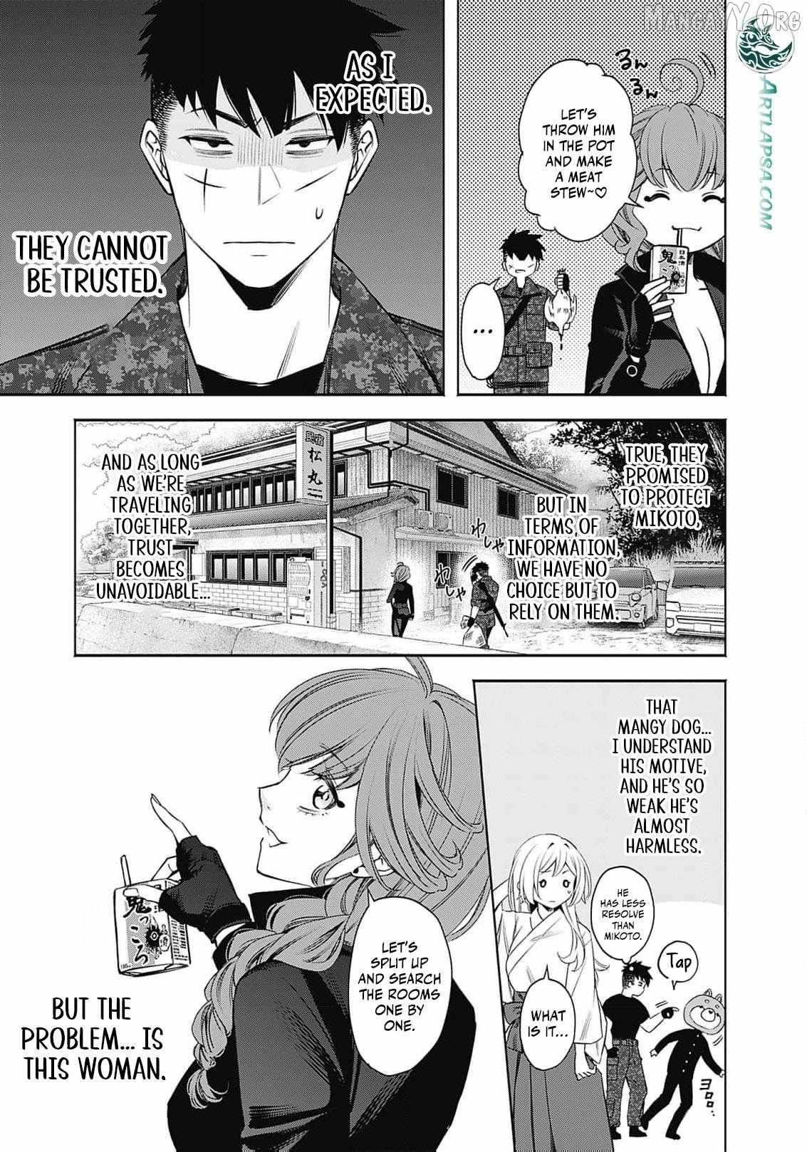 The Queen’s Mark  Priestess of the Fallen Nation Chapter 11 page 21 - 