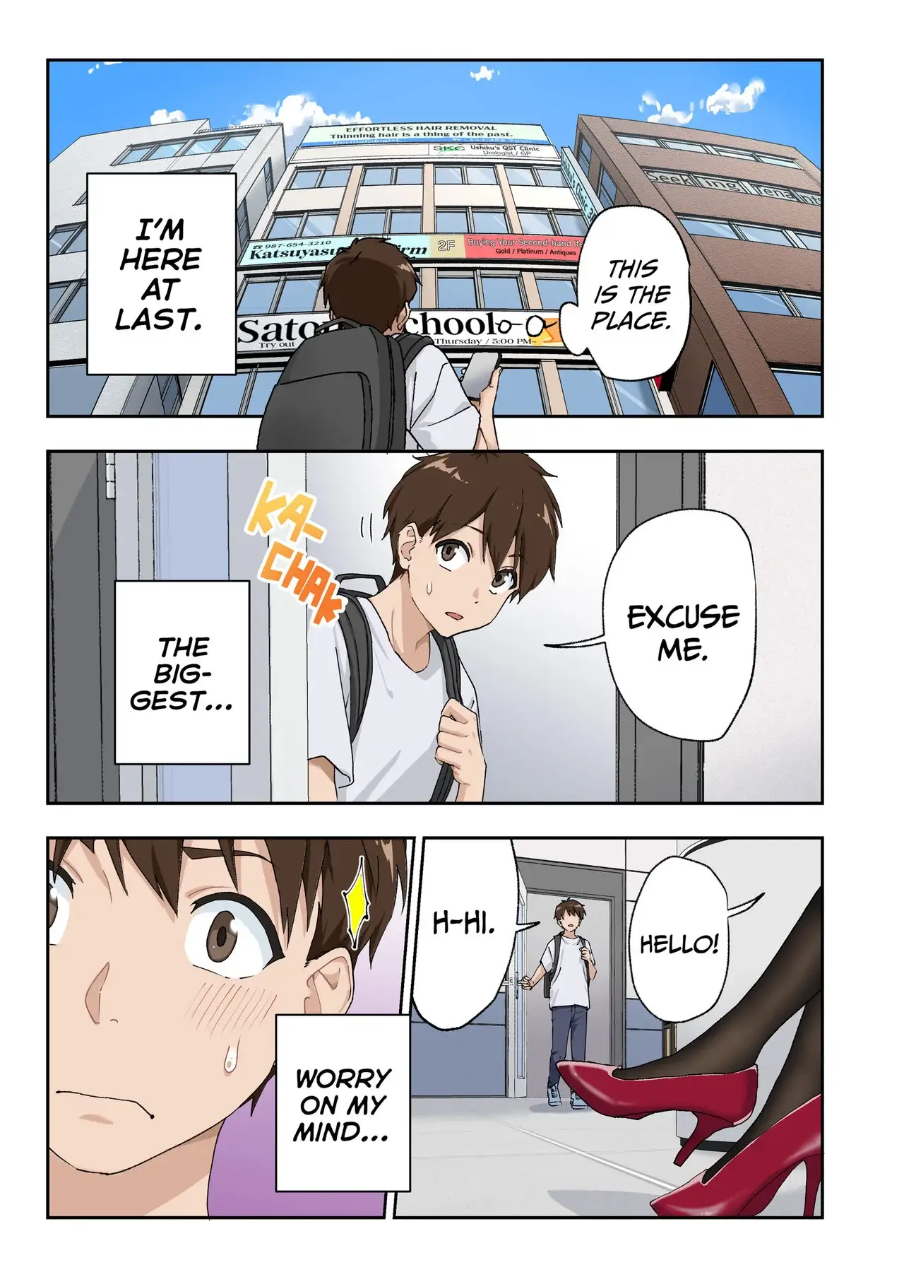 The Quick Shot Treatment Clinic Chapter 1 page 3 - 