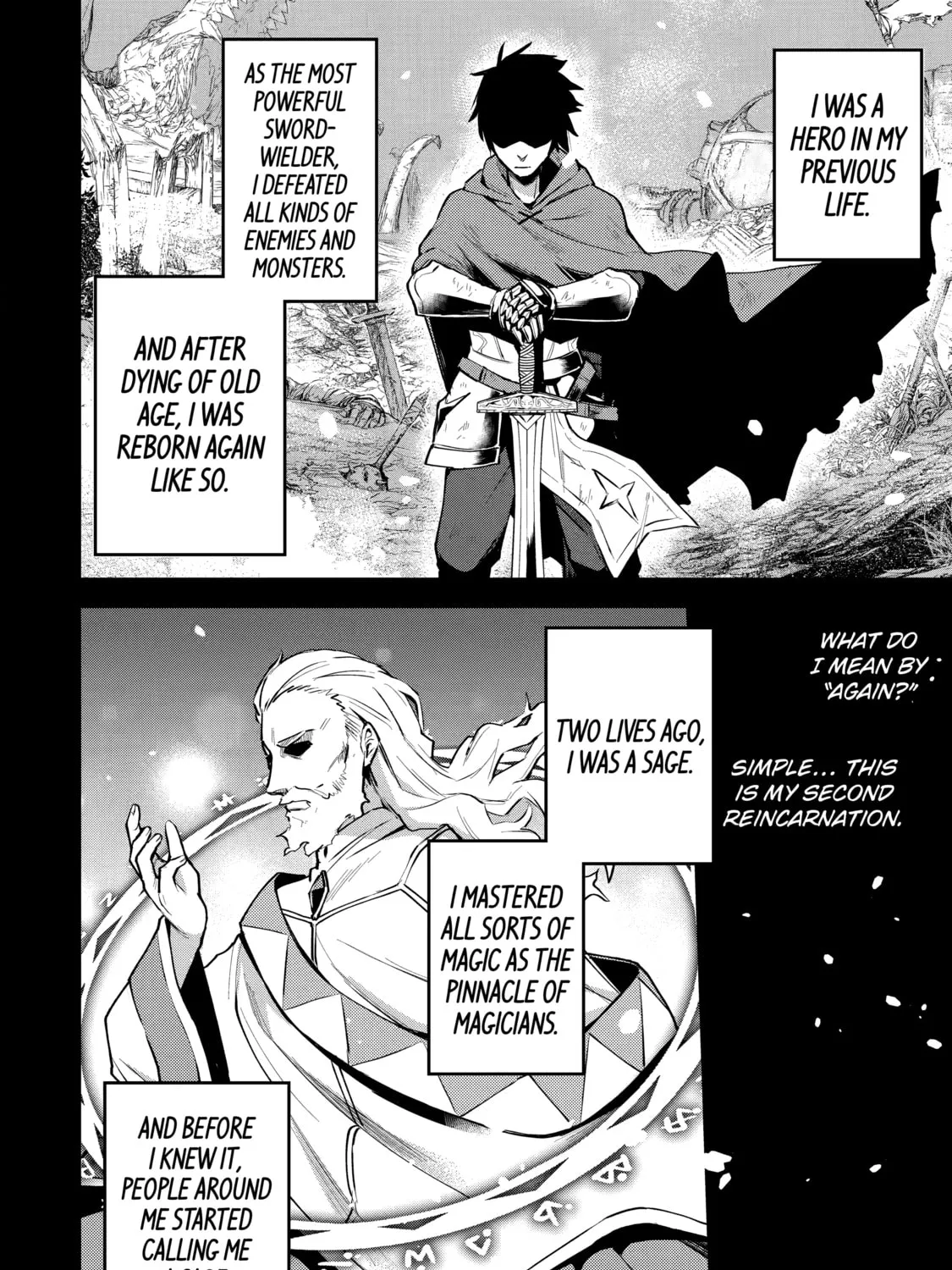 The Re-Reincarnated Boy Lives Peacefully as an S-Rank Adventurer: I, a Sage and Hero in My Previous Lives, Will Live a Simple Life in My Next Chapter 1 page 3 - 