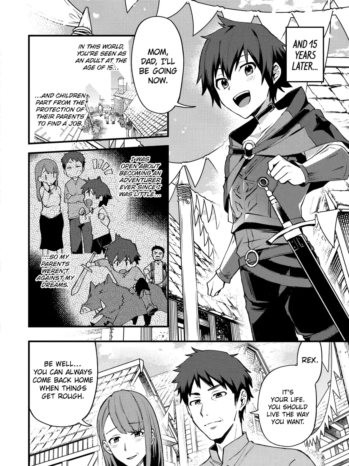 The Re-Reincarnated Boy Lives Peacefully as an S-Rank Adventurer: I, a Sage and Hero in My Previous Lives, Will Live a Simple Life in My Next Chapter 1 page 7 - 