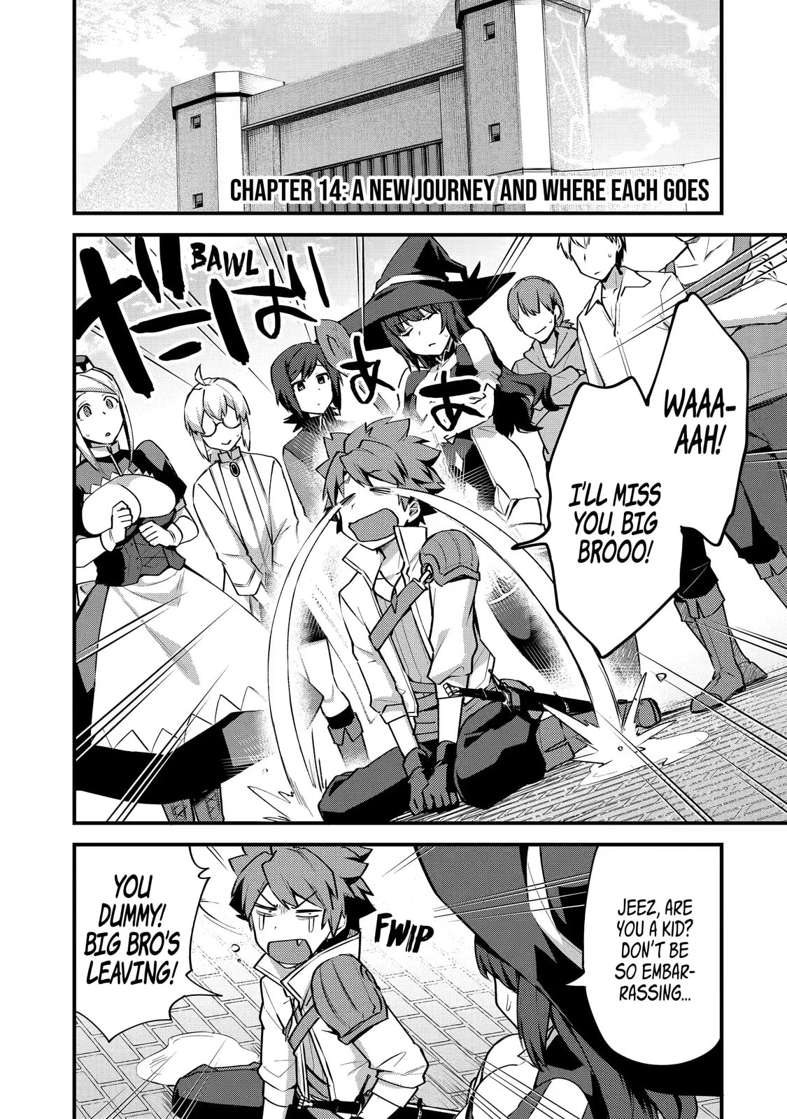 The Re-Reincarnated Boy Lives Peacefully as an S-Rank Adventurer: I, a Sage and Hero in My Previous Lives, Will Live a Simple Life in My Next Chapter 14.1 page 1 - 