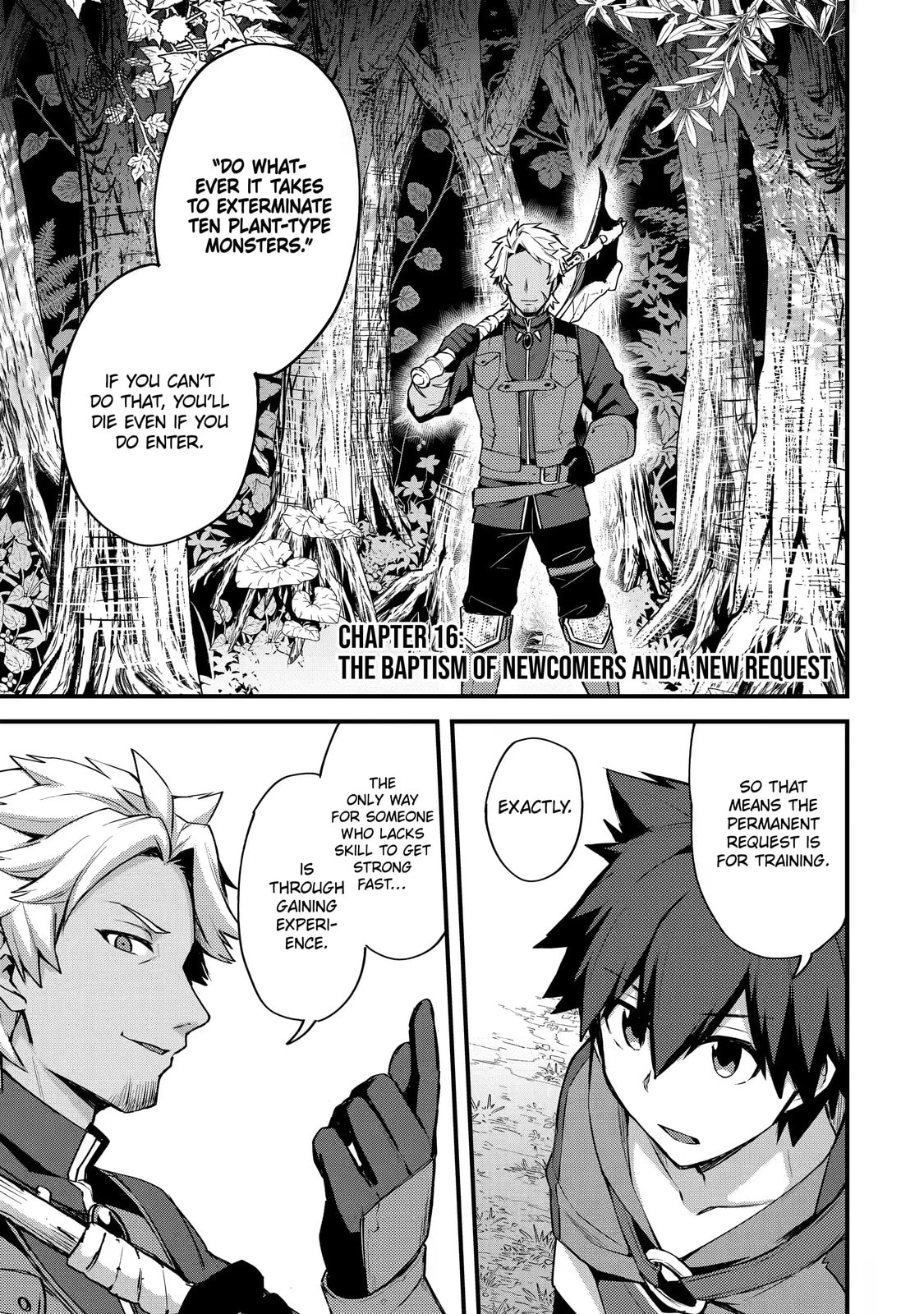 The Re-Reincarnated Boy Lives Peacefully as an S-Rank Adventurer: I, a Sage and Hero in My Previous Lives, Will Live a Simple Life in My Next Chapter 16.1 page 1 - 