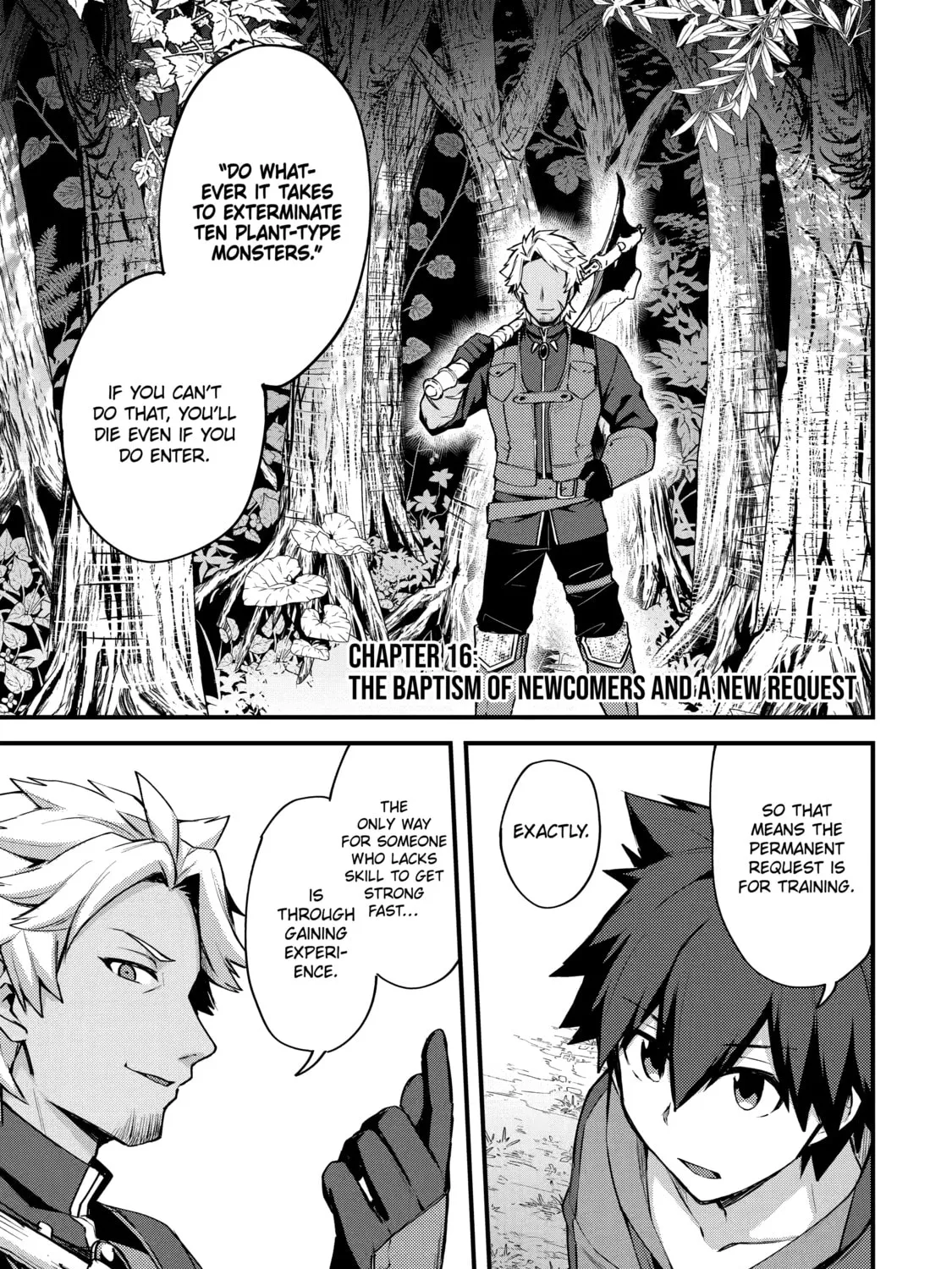 The Re-Reincarnated Boy Lives Peacefully as an S-Rank Adventurer: I, a Sage and Hero in My Previous Lives, Will Live a Simple Life in My Next Chapter 16 page 1 - 