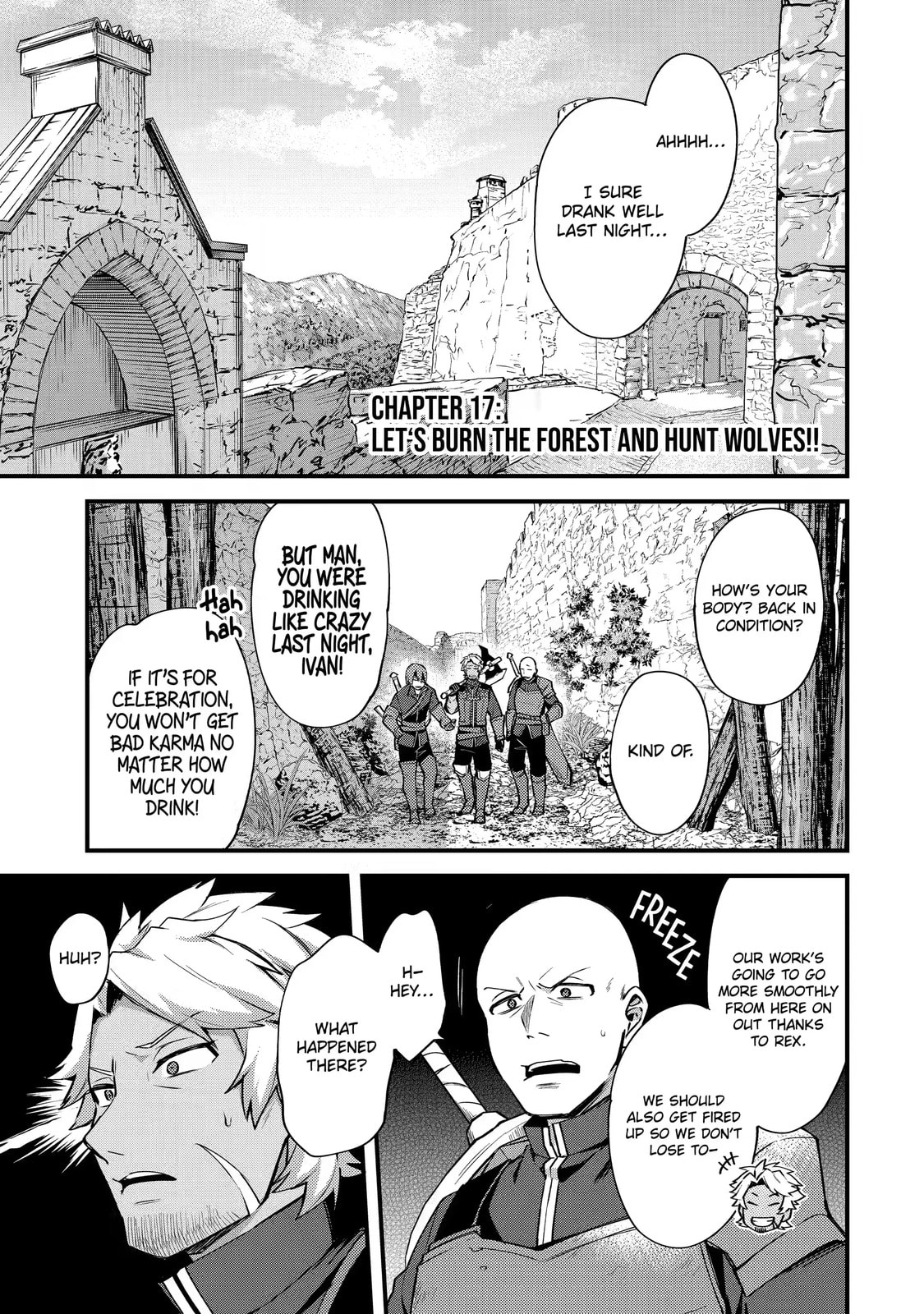 The Re-Reincarnated Boy Lives Peacefully as an S-Rank Adventurer: I, a Sage and Hero in My Previous Lives, Will Live a Simple Life in My Next Chapter 17.1 page 1 - 