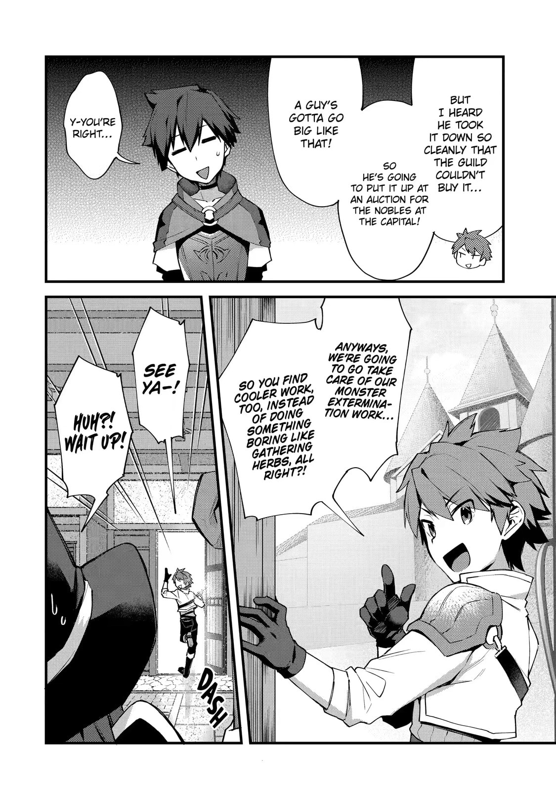 The Re-Reincarnated Boy Lives Peacefully as an S-Rank Adventurer: I, a Sage and Hero in My Previous Lives, Will Live a Simple Life in My Next Chapter 3.2 page 1 - 