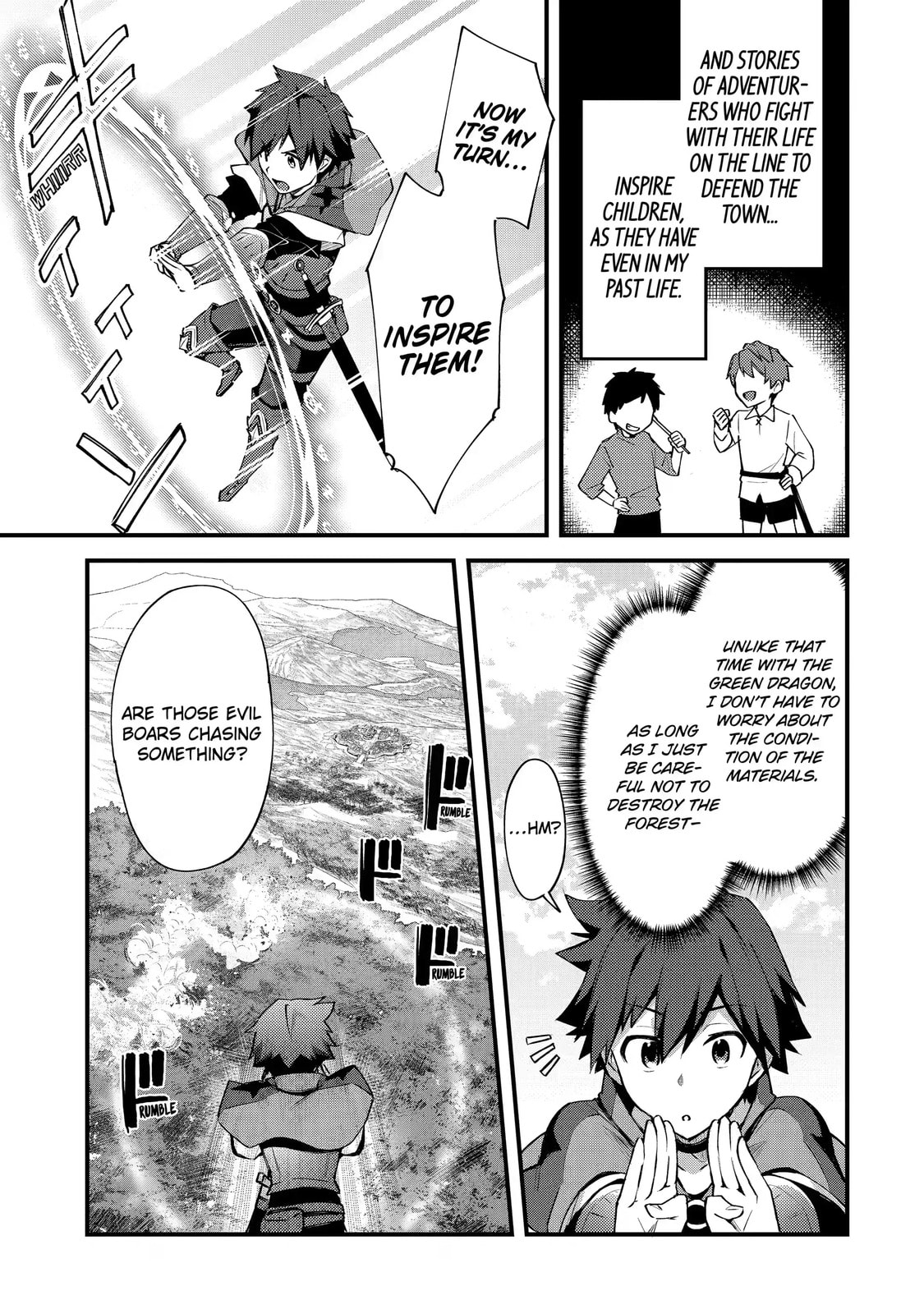 The Re-Reincarnated Boy Lives Peacefully as an S-Rank Adventurer: I, a Sage and Hero in My Previous Lives, Will Live a Simple Life in My Next Chapter 3.3 page 2 - 
