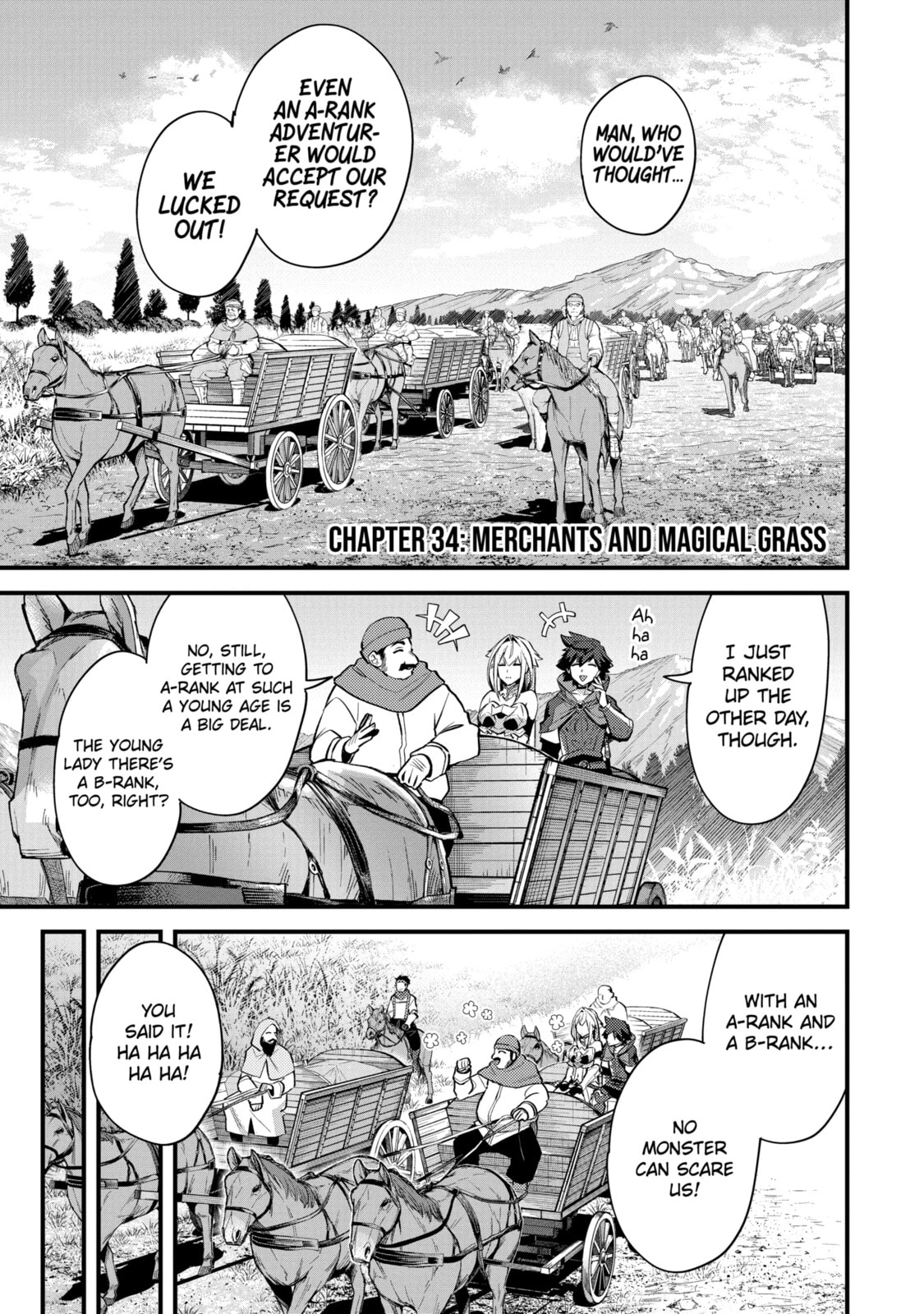 The Re-Reincarnated Boy Lives Peacefully as an S-Rank Adventurer: I, a Sage and Hero in My Previous Lives, Will Live a Simple Life in My Next Chapter 34.1 page 1 - 