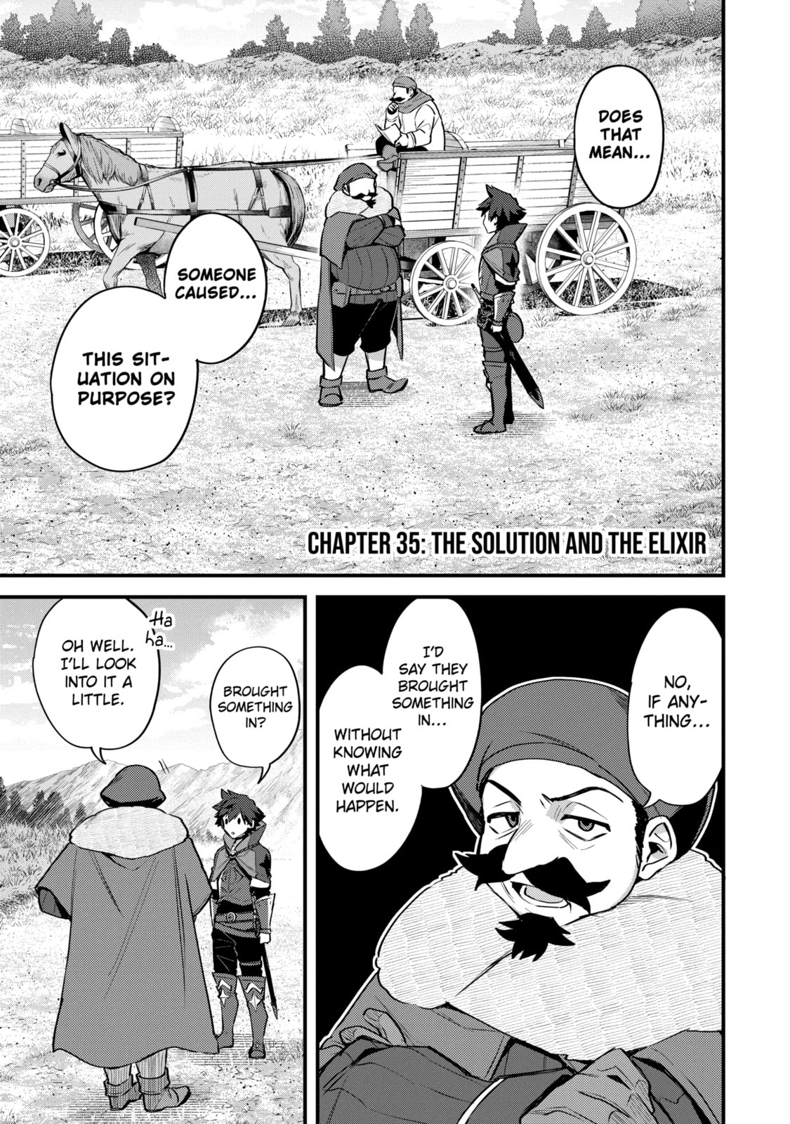 The Re-Reincarnated Boy Lives Peacefully as an S-Rank Adventurer: I, a Sage and Hero in My Previous Lives, Will Live a Simple Life in My Next Chapter 35.1 page 1 - 