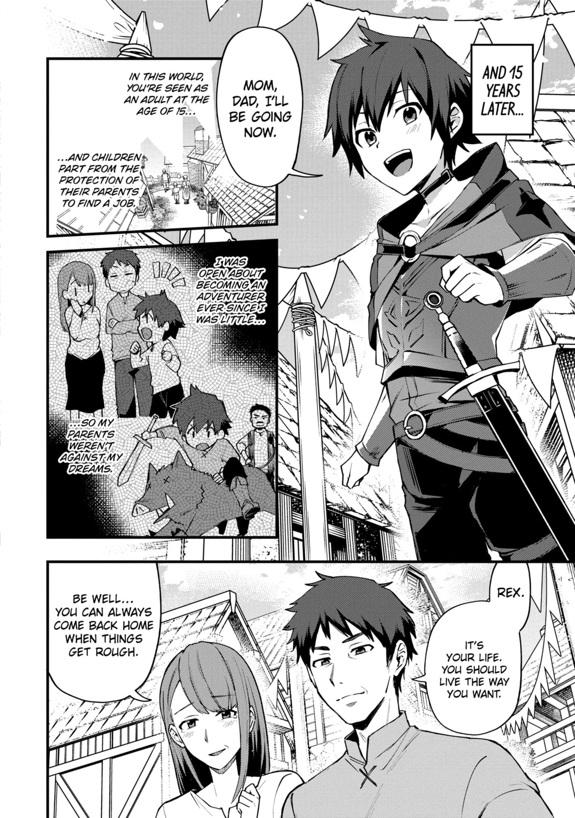 The Re-Reincarnated Boy Lives Peacefully as an S-Rank Adventurer: I, a Sage and Hero in My Previous Lives, Will Live a Simple Life in My Next Chapter 35.3 page 4 - 