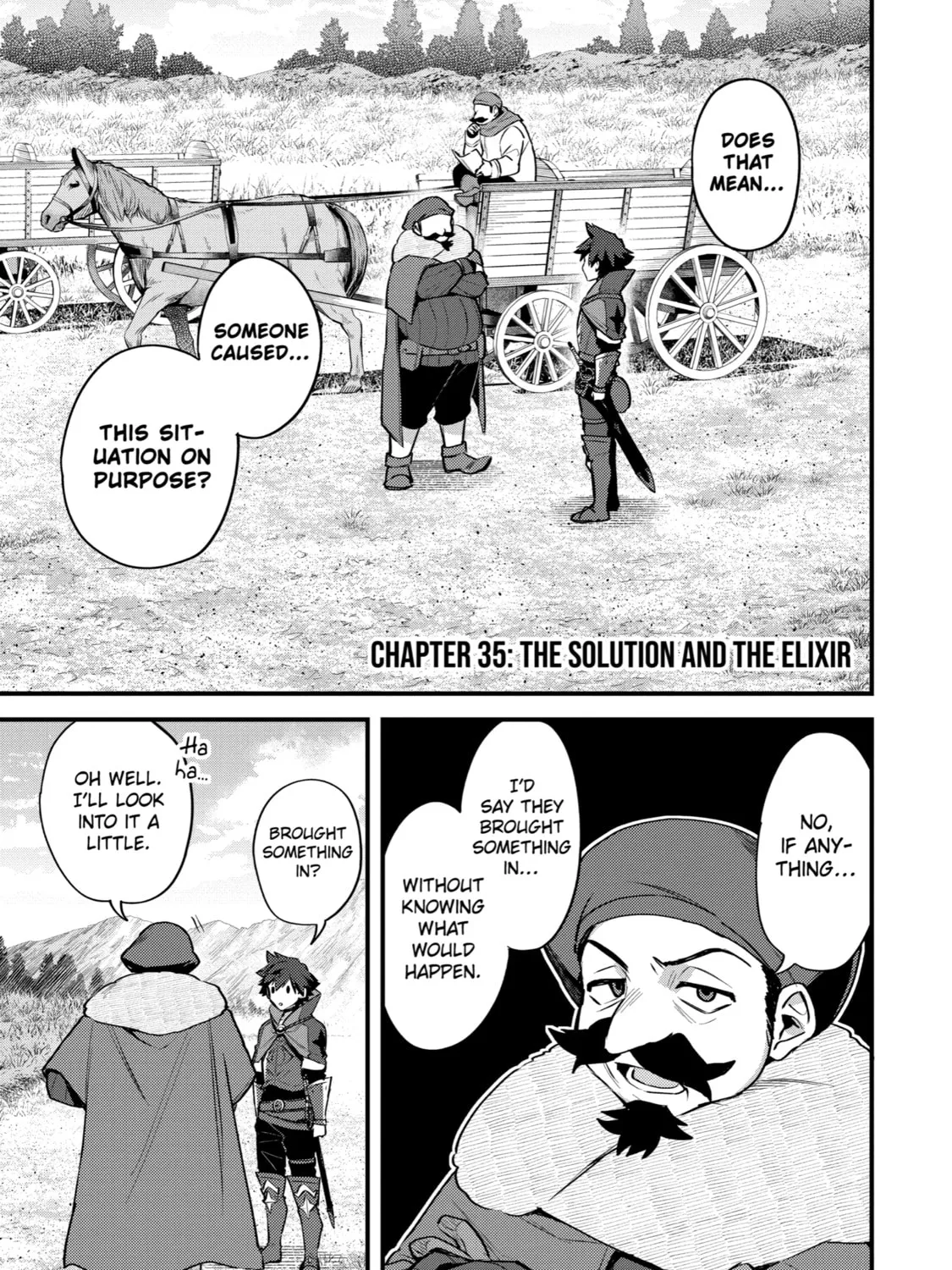 The Re-Reincarnated Boy Lives Peacefully as an S-Rank Adventurer: I, a Sage and Hero in My Previous Lives, Will Live a Simple Life in My Next Chapter 35 page 1 - 