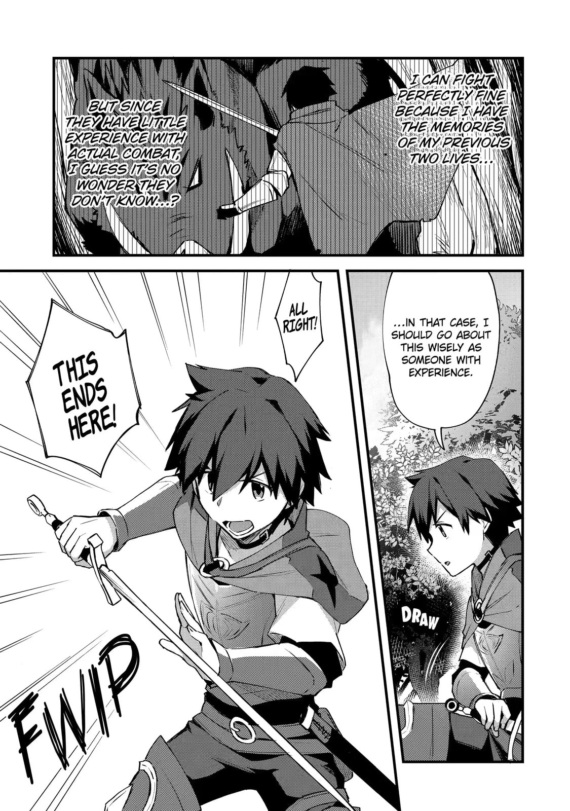 The Re-Reincarnated Boy Lives Peacefully as an S-Rank Adventurer: I, a Sage and Hero in My Previous Lives, Will Live a Simple Life in My Next Chapter 4.2 page 8 - 