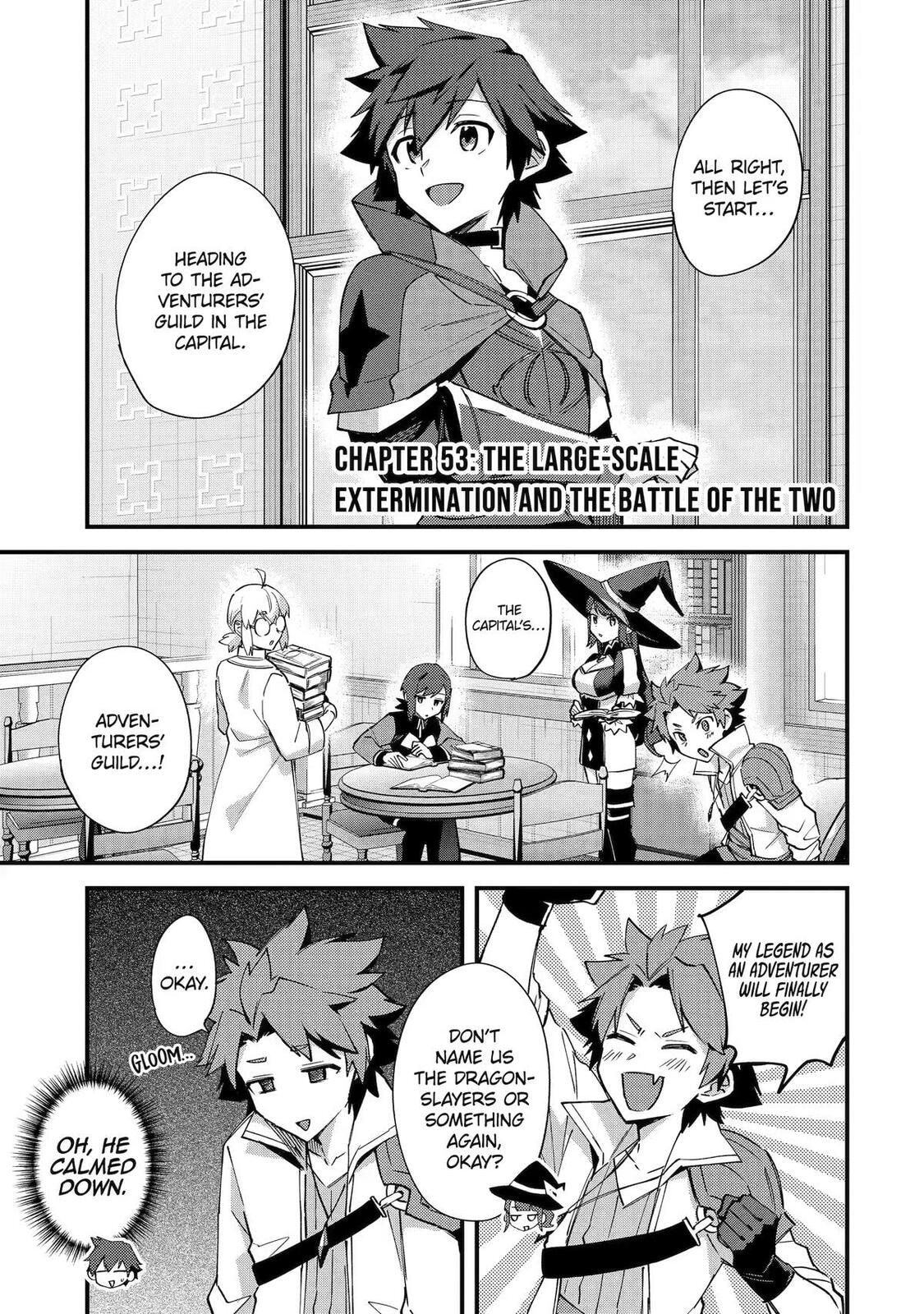 The Re-Reincarnated Boy Lives Peacefully as an S-Rank Adventurer: I, a Sage and Hero in My Previous Lives, Will Live a Simple Life in My Next Chapter 53 page 1 - 