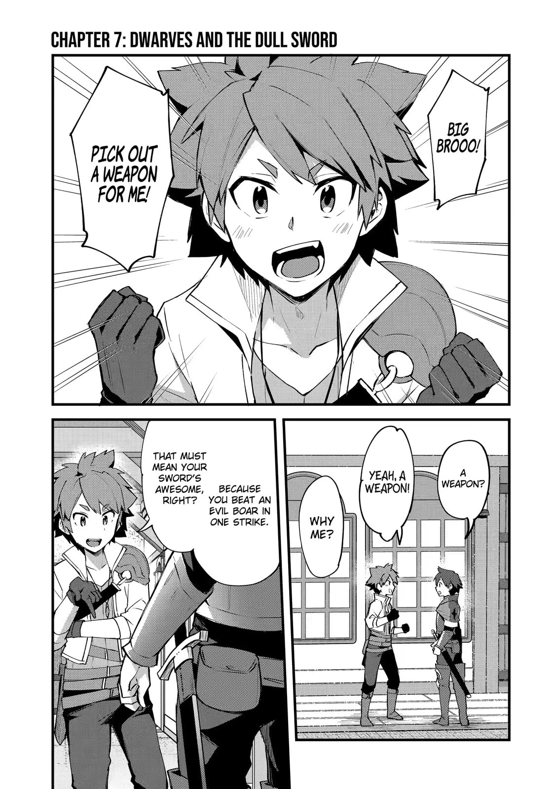 The Re-Reincarnated Boy Lives Peacefully as an S-Rank Adventurer: I, a Sage and Hero in My Previous Lives, Will Live a Simple Life in My Next Chapter 7.1 page 1 - 