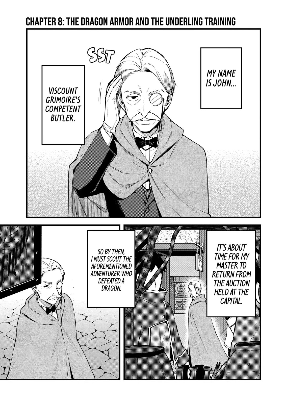 The Re-Reincarnated Boy Lives Peacefully as an S-Rank Adventurer: I, a Sage and Hero in My Previous Lives, Will Live a Simple Life in My Next Chapter 8.1 page 1 - 