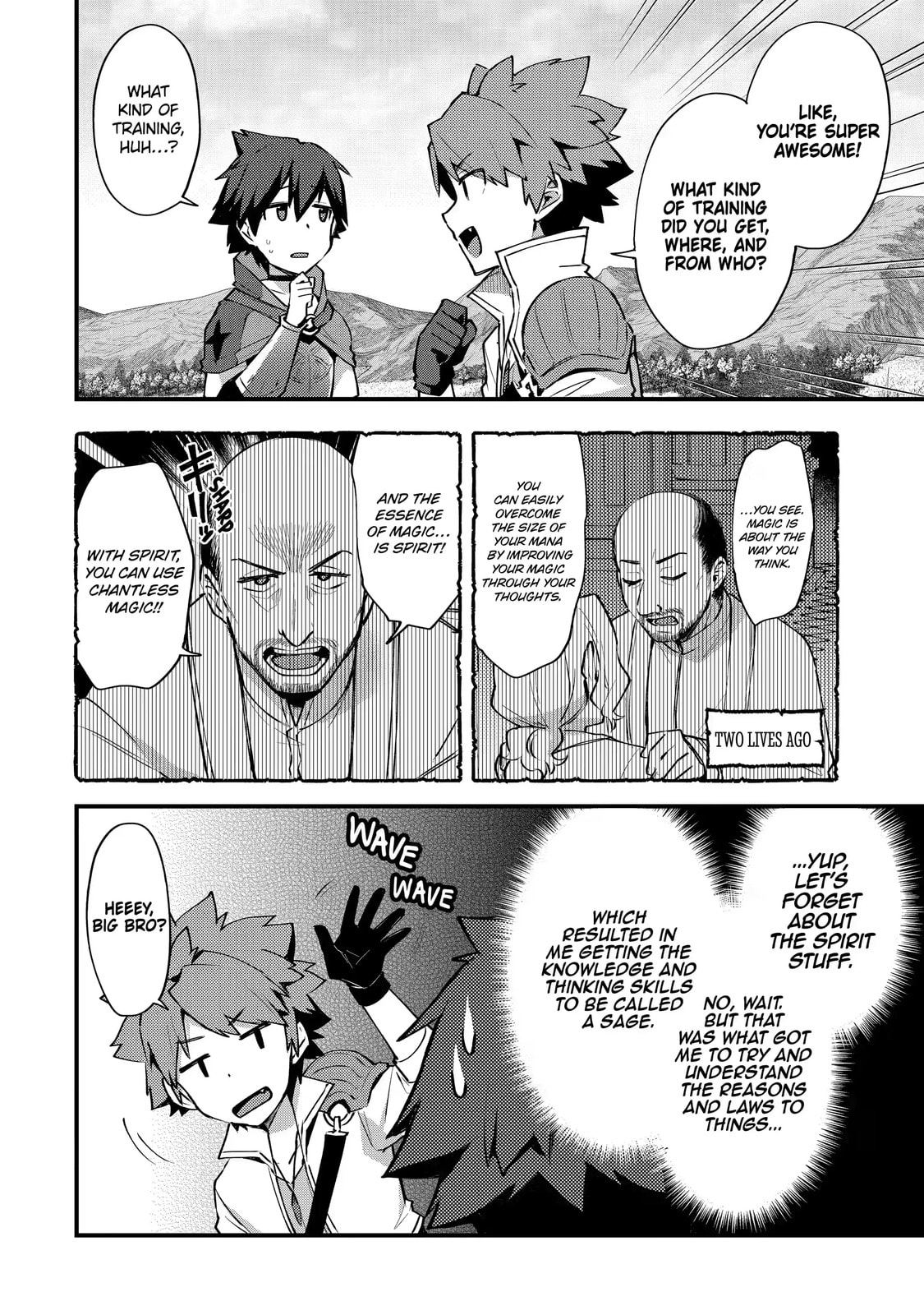 The Re-Reincarnated Boy Lives Peacefully as an S-Rank Adventurer: I, a Sage and Hero in My Previous Lives, Will Live a Simple Life in My Next Chapter 8.3 page 5 - 