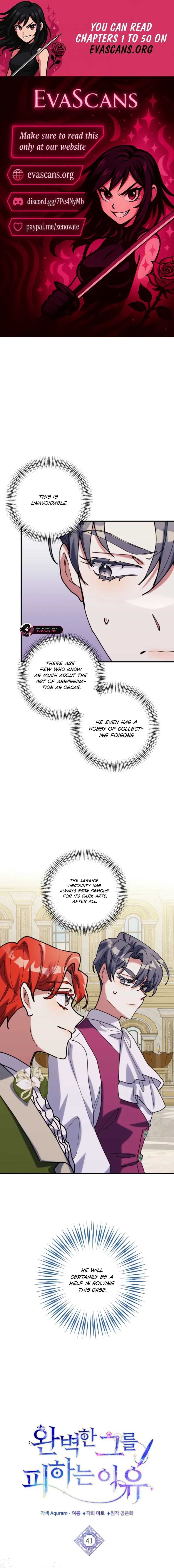 The Reason for Avoiding Him, the Perfect One Chapter 41 page 2 - 