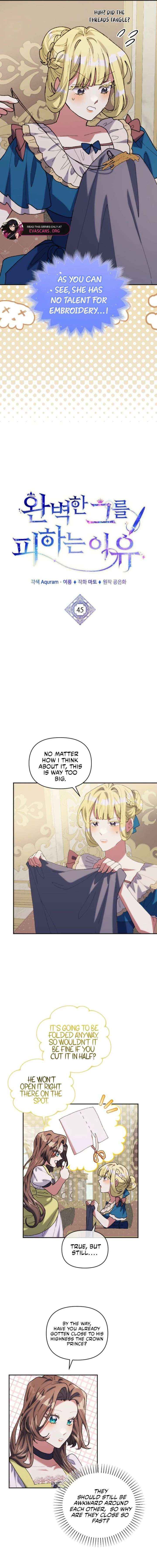 The Reason for Avoiding Him, the Perfect One Chapter 45 page 3 - 