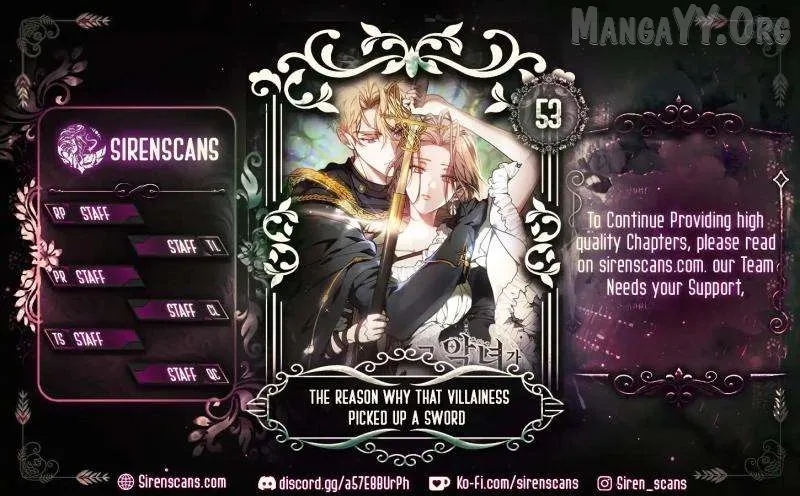 The Reason the Villainess Took Up the Sword Chapter 53 page 1 - 
