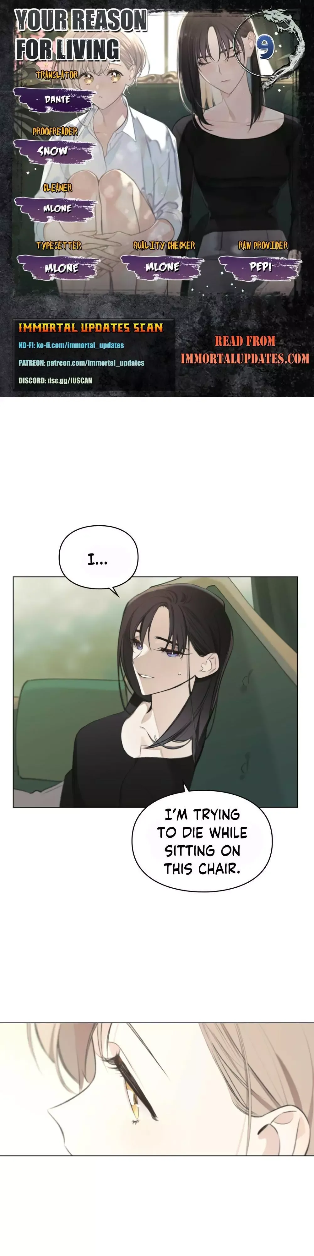 The Reason Why You Live Chapter 9 page 1 - 