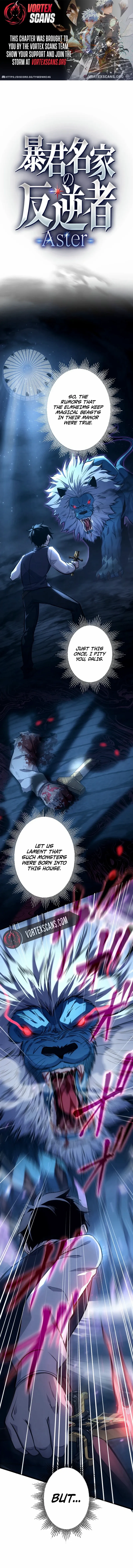 The Rebel of the Tyrant Noble Family Chapter 12 page 1 - 
