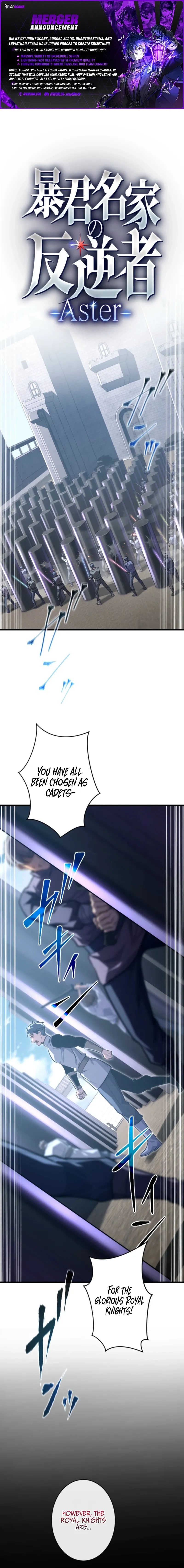 The Rebel of the Tyrant Noble House — Aster Chapter 20 page 1 - 
