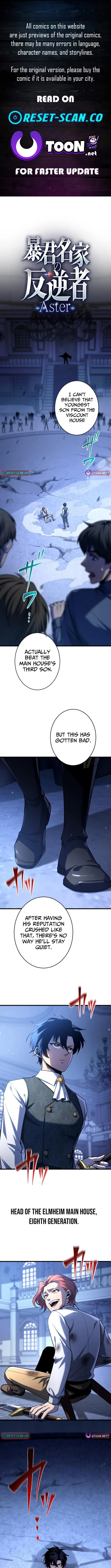 The Rebel of the Tyrant Noble House — Aster Chapter 5 page 1 - 