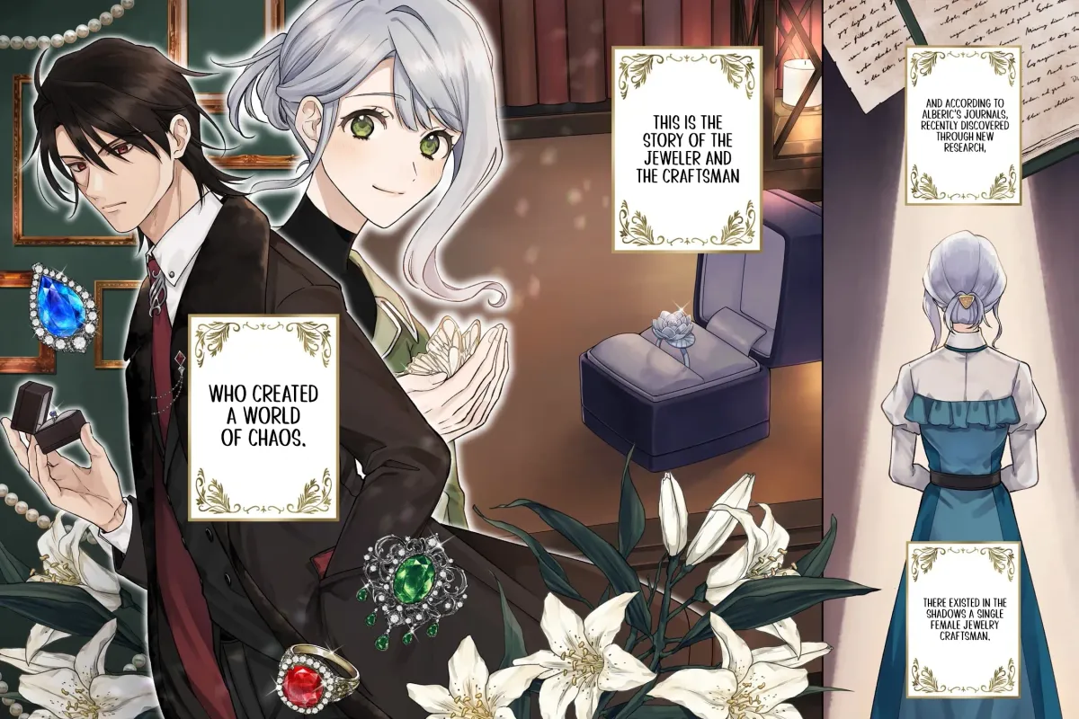 The Red-Eyed Raven of Marbourg and the Ruined Jeweler: A Genius Jeweler Picked Up by a Ruthless Merchant Captivates the World Chapter 1 page 4 - 