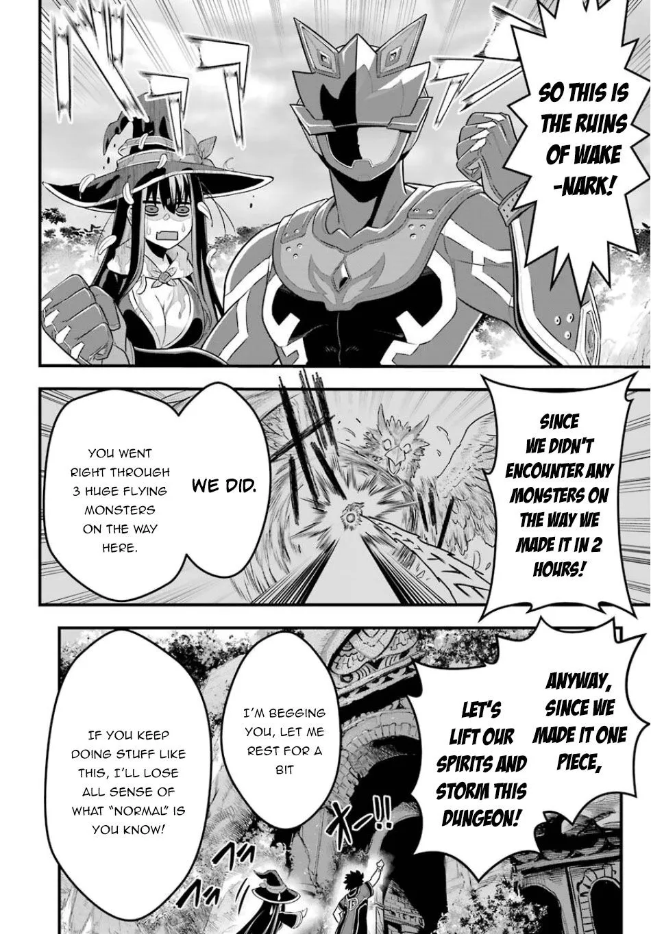The Red Ranger Becomes an Adventurer in Another World Chapter 1.1 page 27 - 