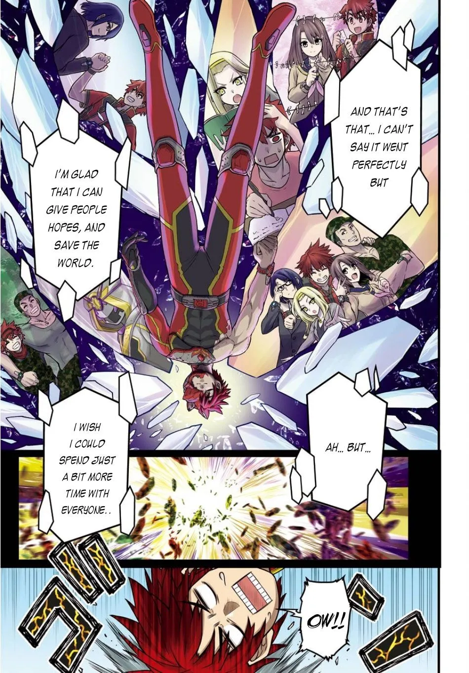 The Red Ranger Becomes an Adventurer in Another World Chapter 1.1 page 4 - 