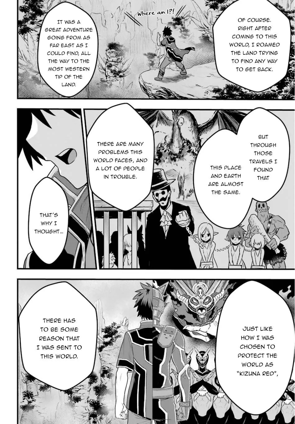 The Red Ranger Becomes an Adventurer in Another World Chapter 1.2 page 1 - 