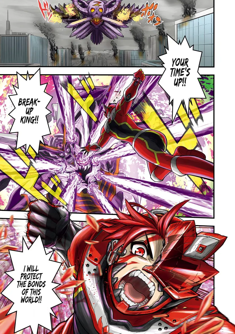 The Red Ranger Becomes an Adventurer in Another World Chapter 1 page 1 - 