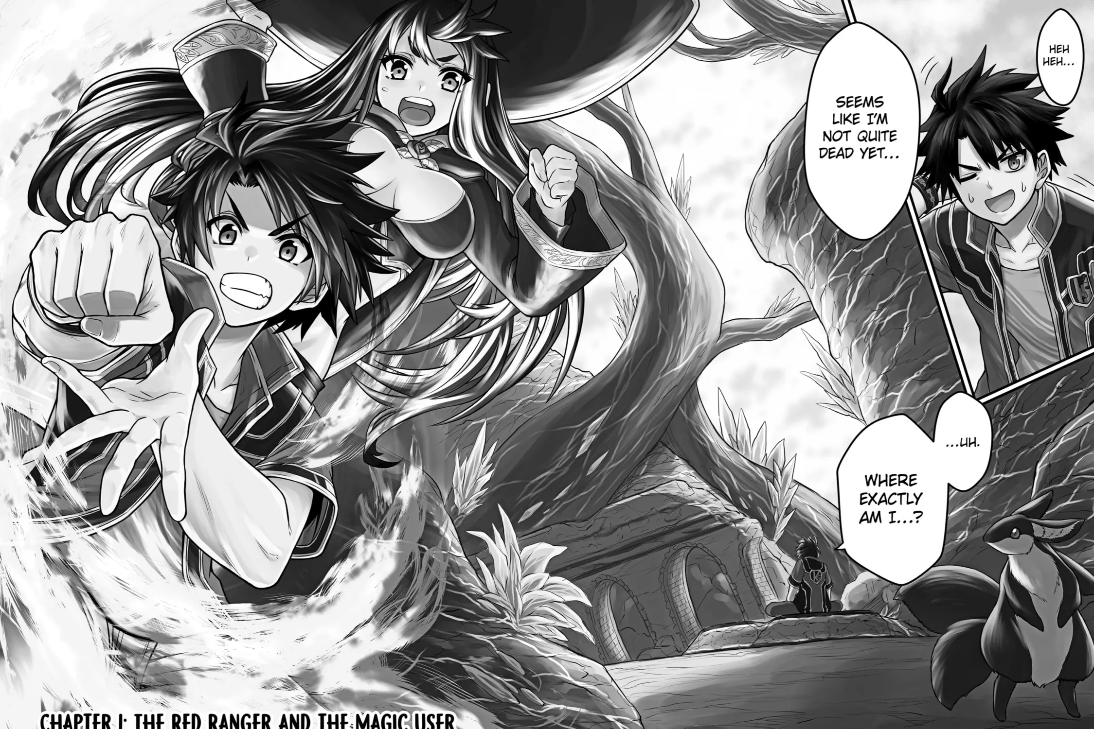 The Red Ranger Becomes an Adventurer in Another World Chapter 1 page 11 - 