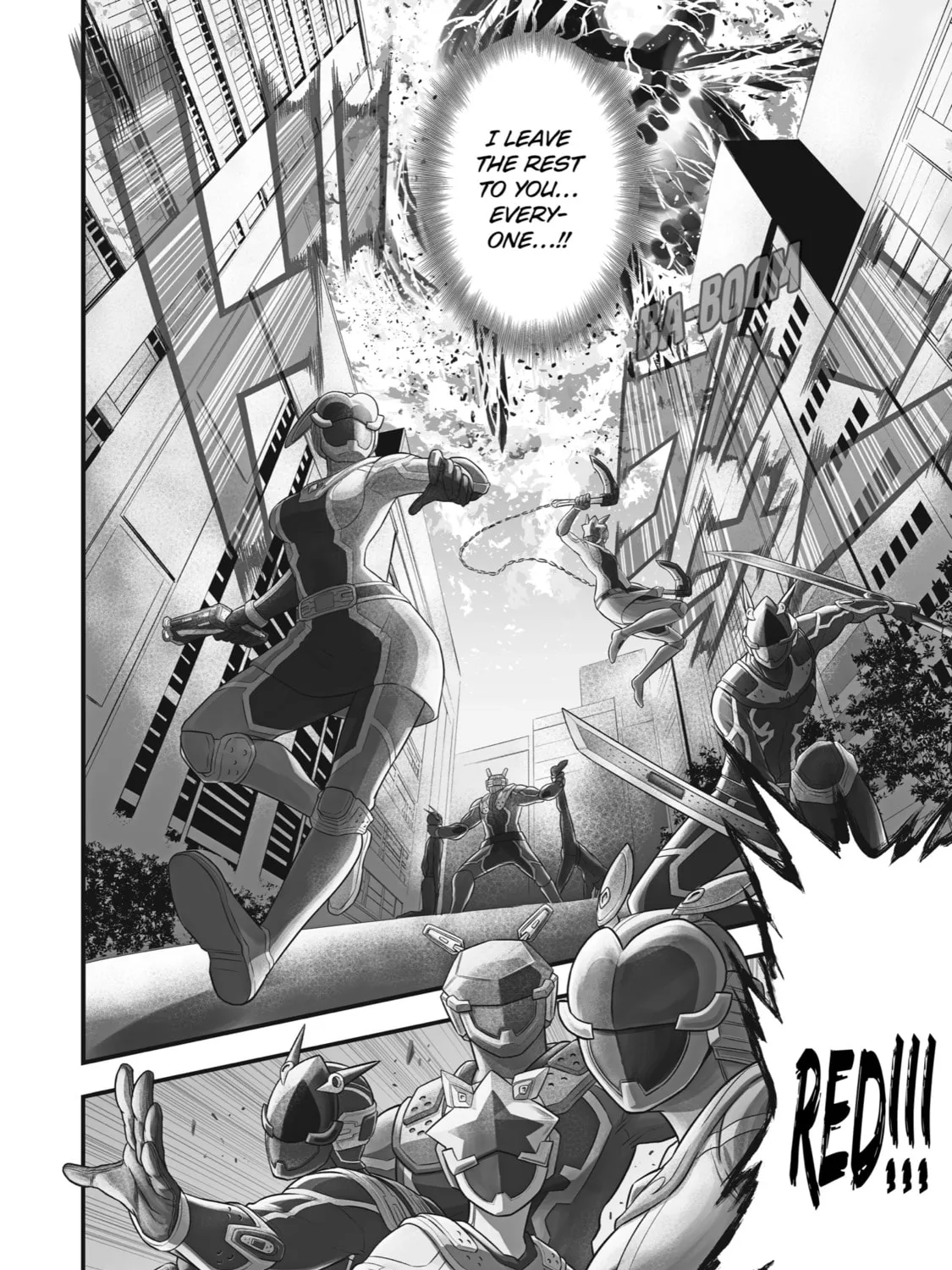 The Red Ranger Becomes an Adventurer in Another World Chapter 1 page 5 - 
