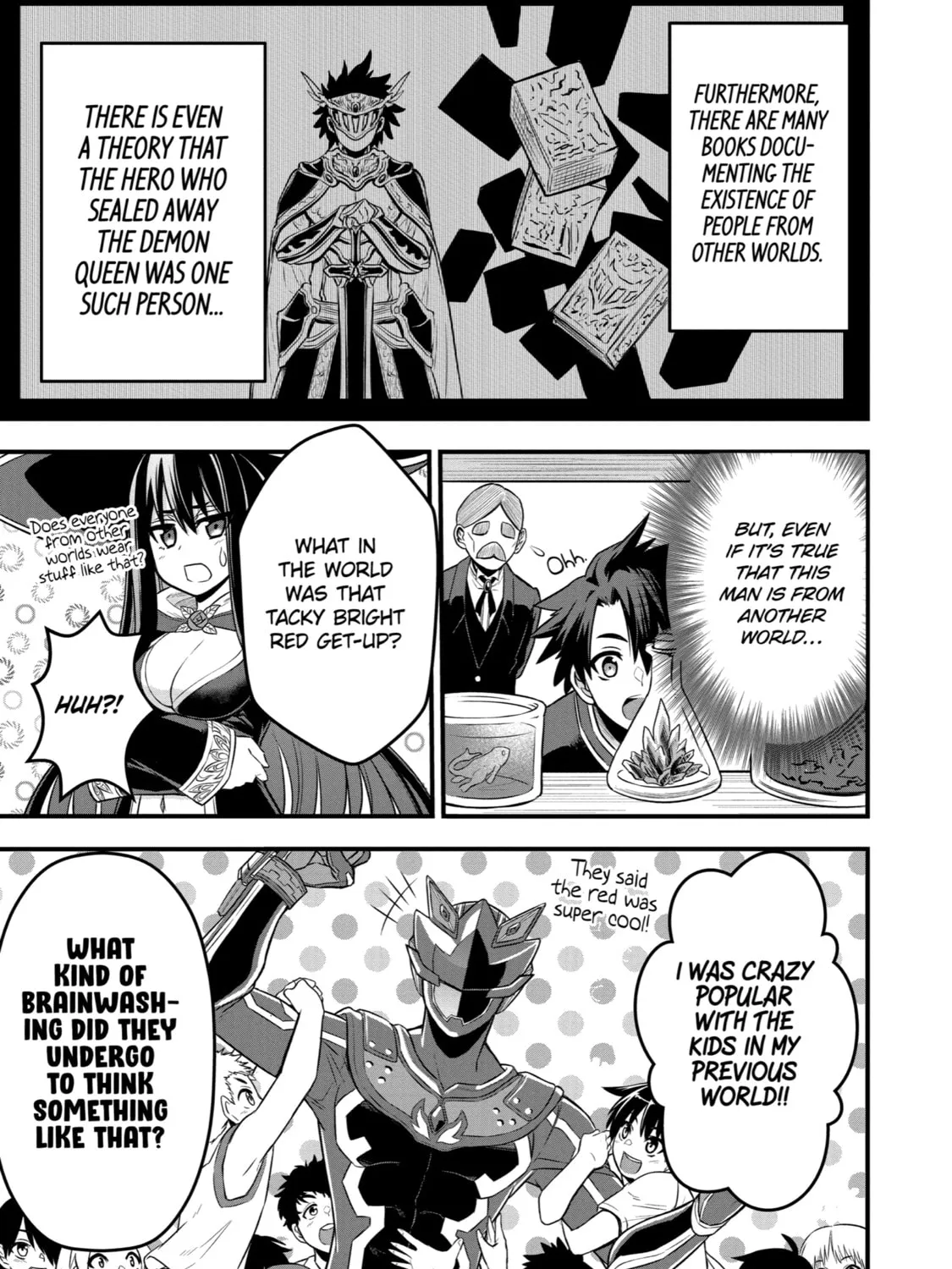 The Red Ranger Becomes an Adventurer in Another World Chapter 1 page 41 - 