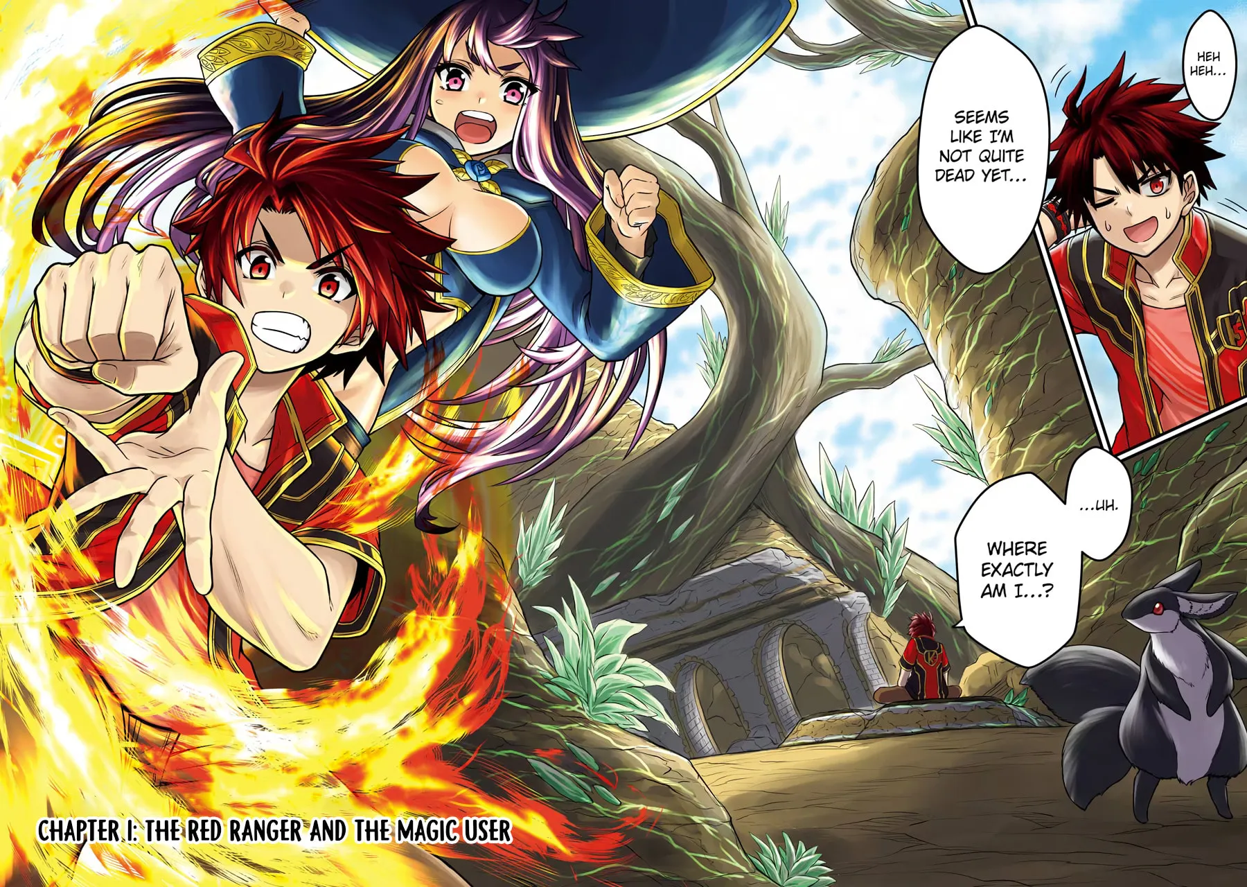 The Red Ranger Becomes an Adventurer in Another World Chapter 1 page 10 - 