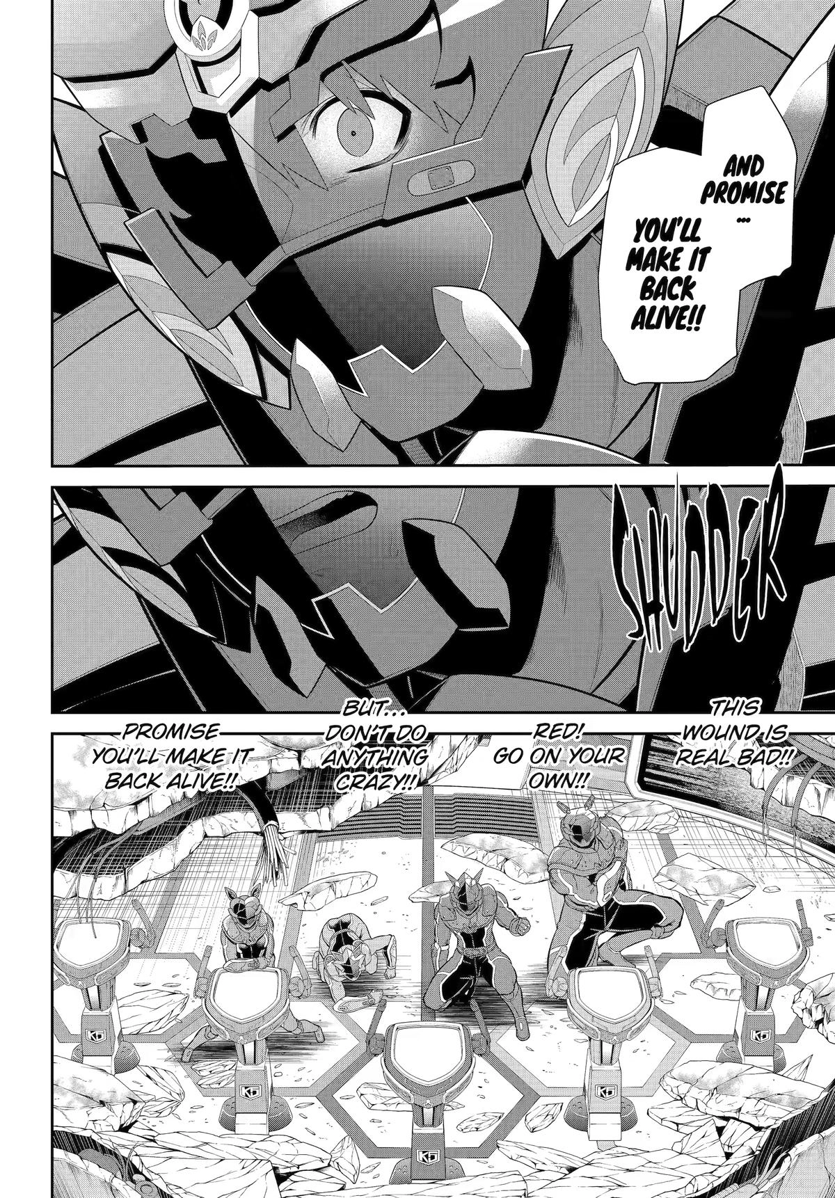 The Red Ranger Becomes an Adventurer in Another World Chapter 50 page 38 - 