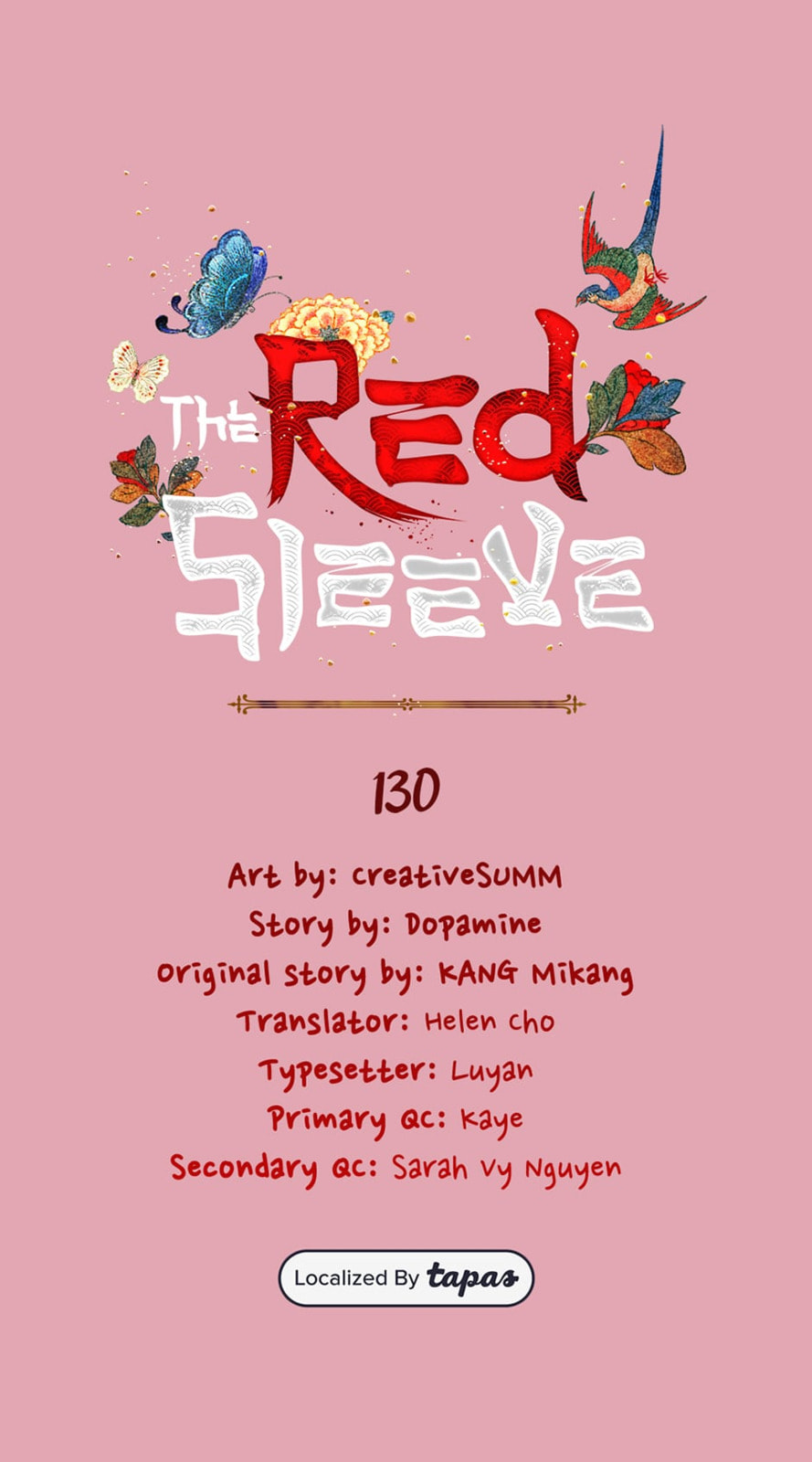The Red Sleeve Chapter 130 page 1 - 