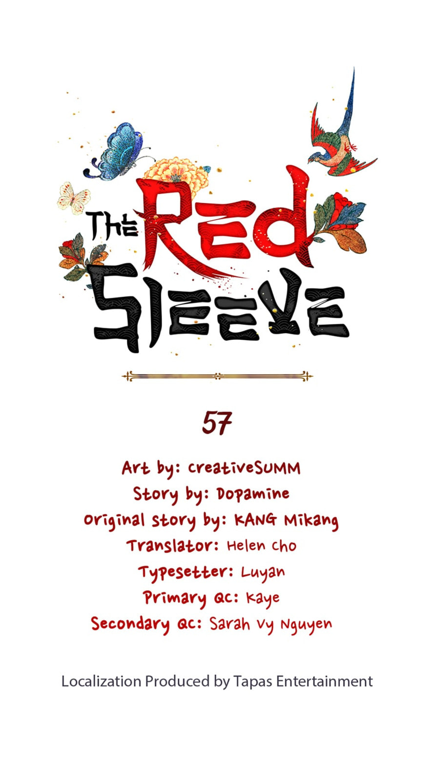 The Red Sleeve Chapter 57 page 1 - 