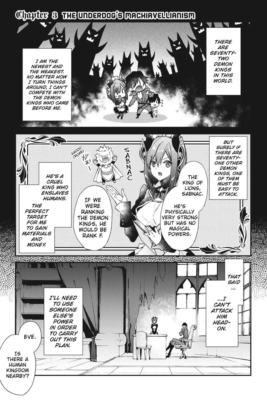 The Reformation of the World as Overseen by a Realist Demon King Chapter 3 page 1 - 