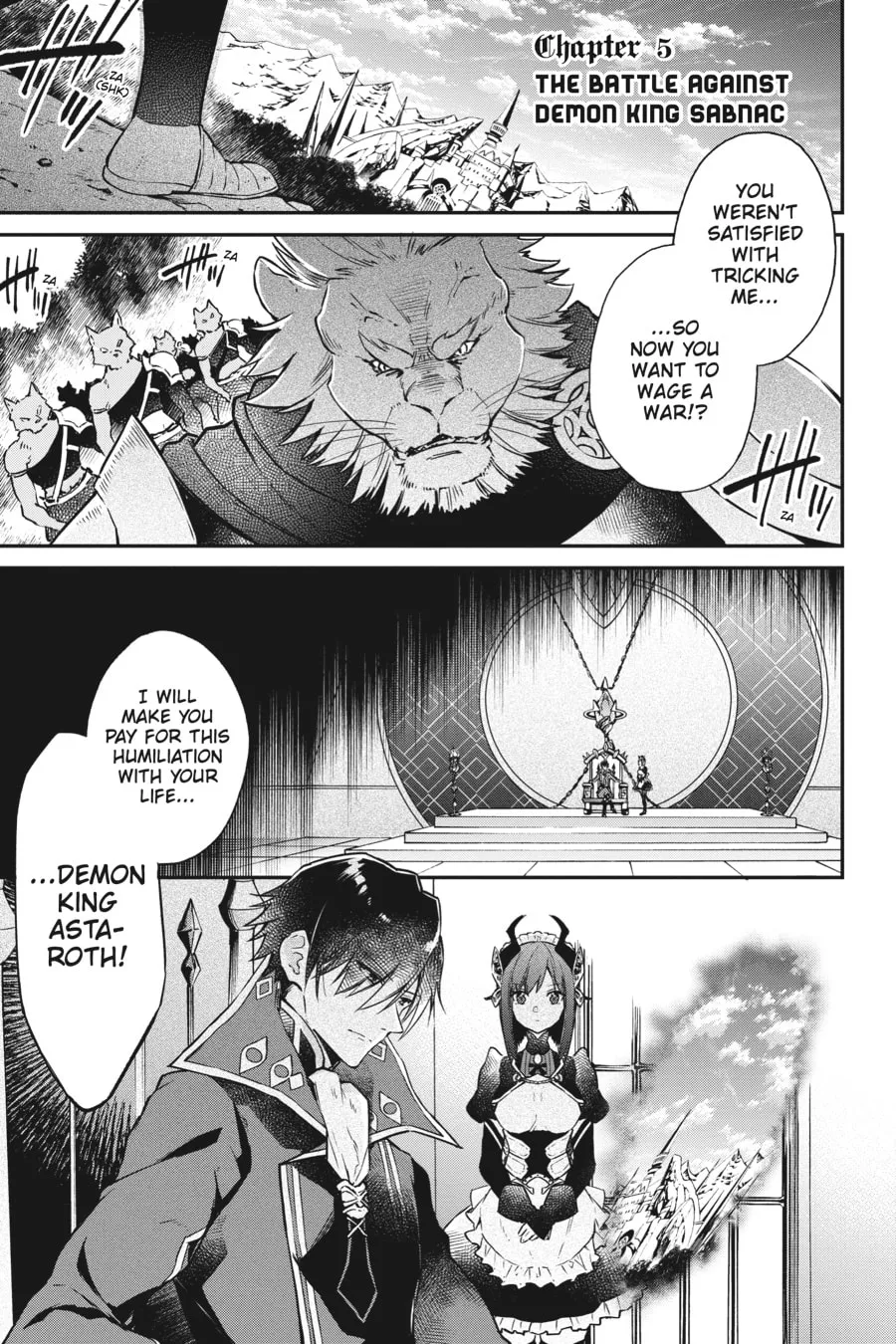 The Reformation of the World as Overseen by a Realist Demon King Chapter 5 page 1 - 