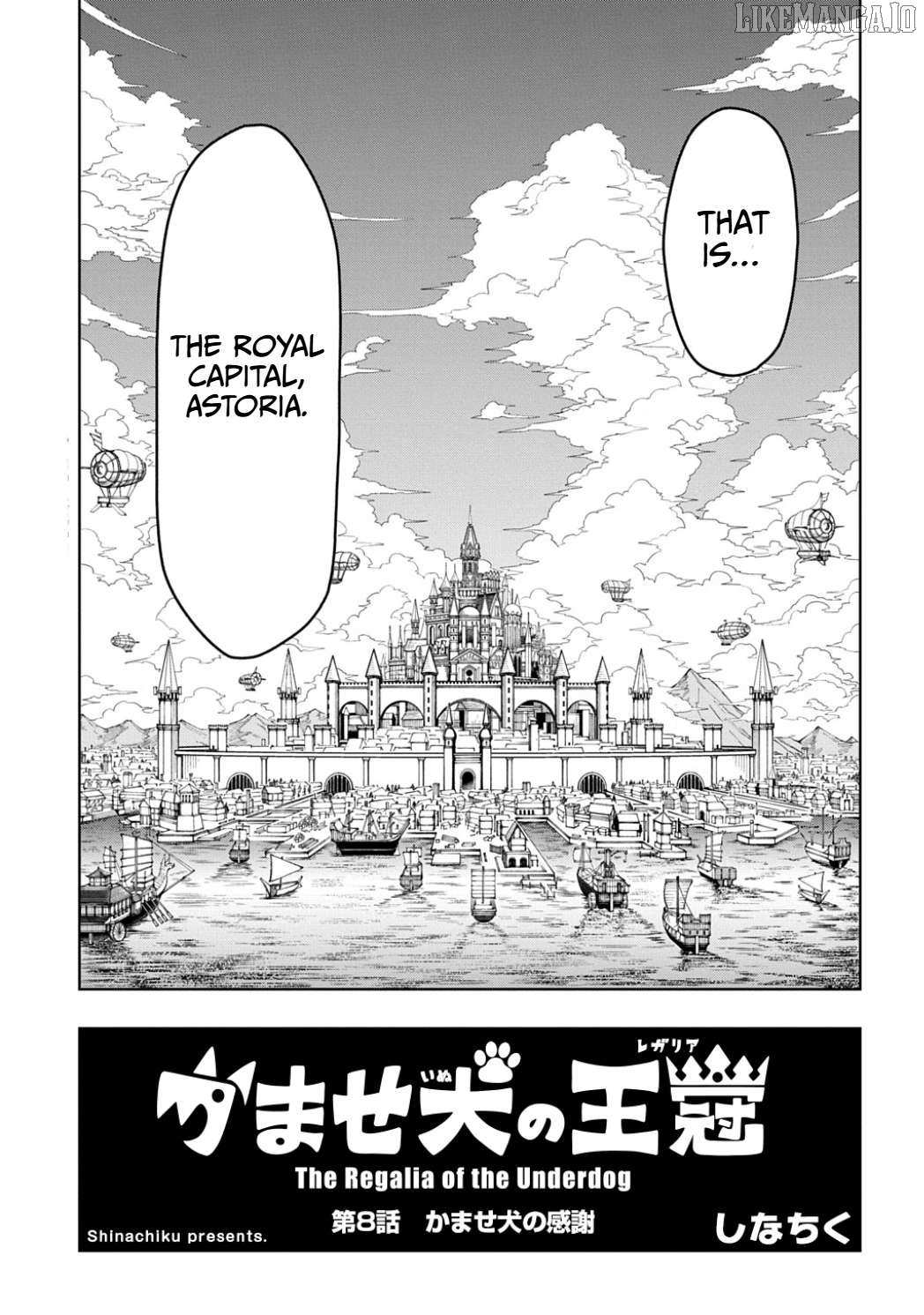 The Regalia of the Underdog Chapter 8 page 6 - 