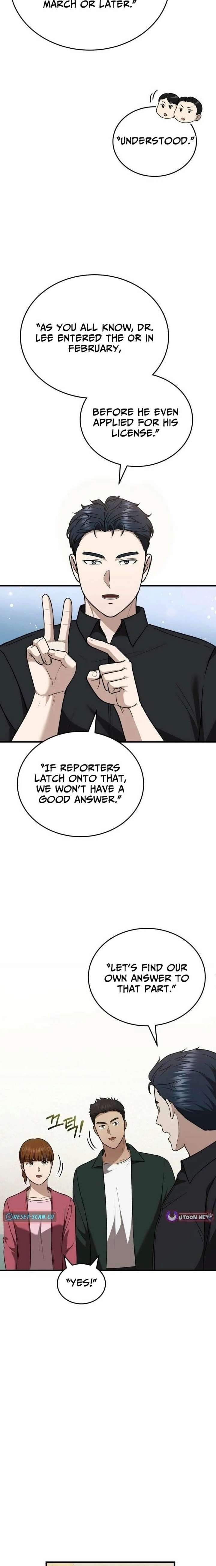 The Regressed Doctor Just Wanted to Live Quietly Chapter 52 page 11 - 