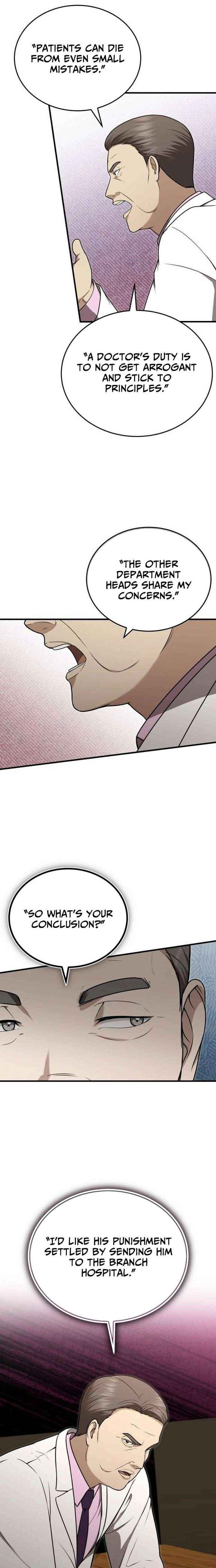 The Regressed Doctor Just Wanted to Live Quietly Chapter 52 page 14 - 