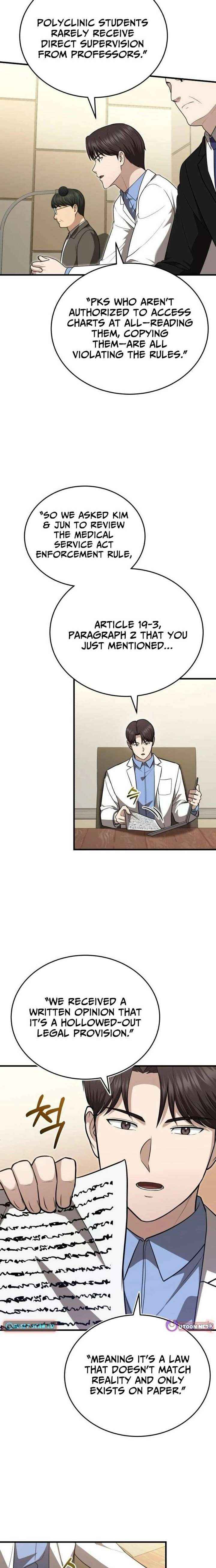 The Regressed Doctor Just Wanted to Live Quietly Chapter 53 page 11 - 
