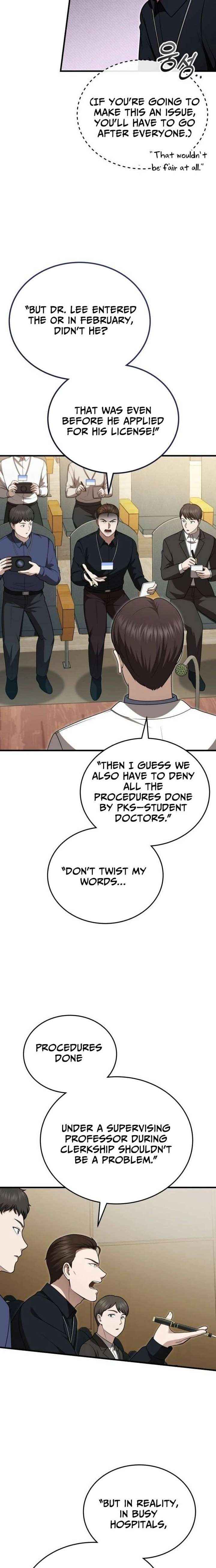 The Regressed Doctor Just Wanted to Live Quietly Chapter 53 page 10 - 