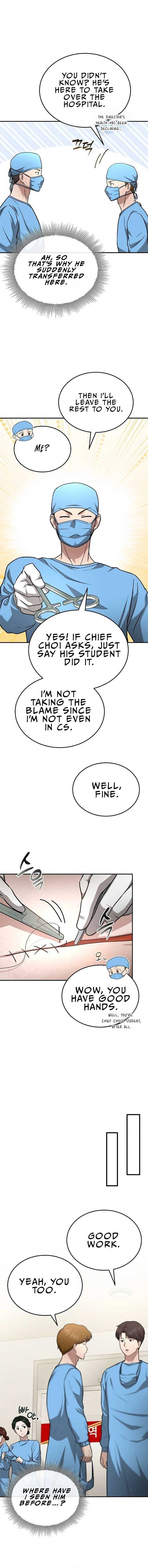 The Regressed Doctor Just Wanted to Live Quietly Chapter 6 page 9 - 