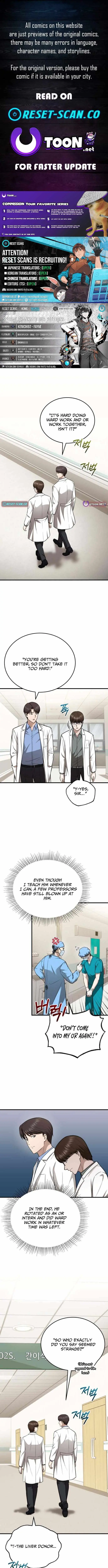 The Regressed Doctor Just Wanted to Live Quietly Chapter 66 page 1 - 