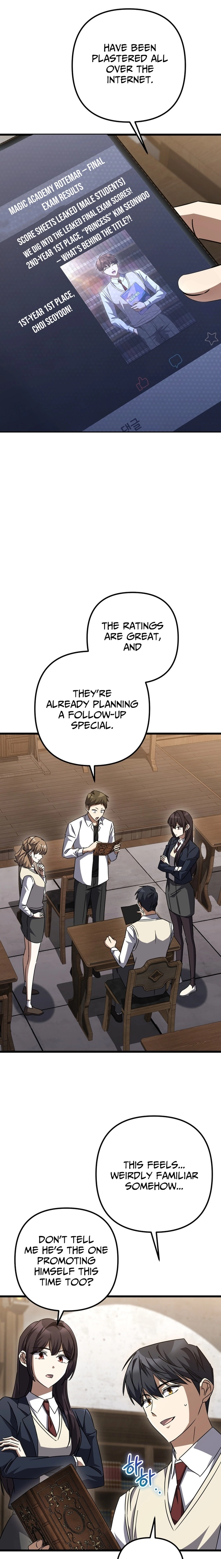 The Regressed Extra Becomes a Genius Chapter 45 page 21 - 